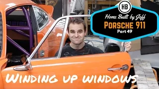 Porsche 911 Classic Car Build Part 49 - Fixing wonky windows