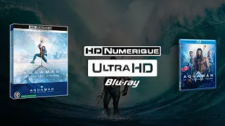 Aquaman and the Lost Kingdom (2023) : 4K Ultra HD vs Blu-ray Comparison (+ ATMOS Preview 🎧)