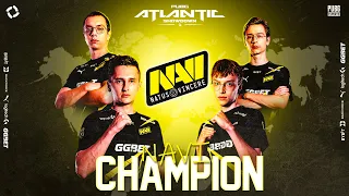 PUBG Atlantic Showdown • NAVI CHAMPION 🏆