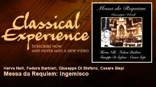 Verdi : Messa da Requiem : Ingemisco - ClassicalExperience