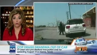 Cops drag grandma, 77, out of vehicle