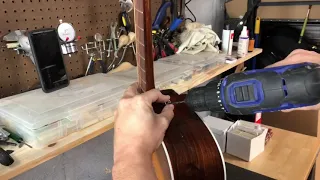 How to Install a Guitar Strap Button