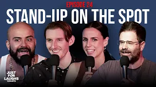 Stand-Up On The Spot w/ Yannis Pappas, Allie Pearse, Marito Lopez & Jeremiah Watkins | Ep 24