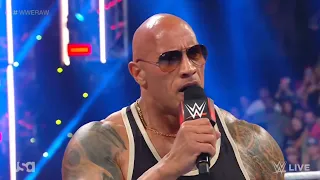 Who Is This NO Good Dirty Some Of A Bch Jabroni Bastard - The Rock RAW January , 1, 2024