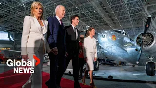 Dinner with the Bidens: Trudeau and wife Sophie host event in Ottawa | FULL