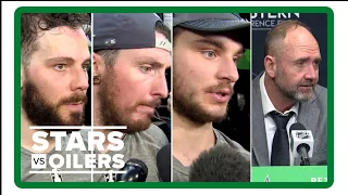 Stars-Oilers Game 5 post-game interviews | Tyler Seguin, Matt Duchene, Wyatt Johnston, Peter DeBoer