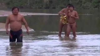 Un vídeo muestra el primer contacto con una tribu indígena aislada en la Amazonía