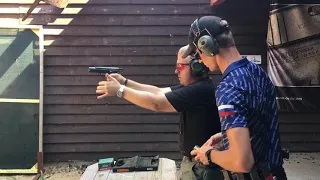 Тренировка перезарядки. CZ-75