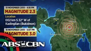 Bukidnon, ilang lugar sa Mindanao niyanig ng magnitude 5.9 lindol | TV Patrol