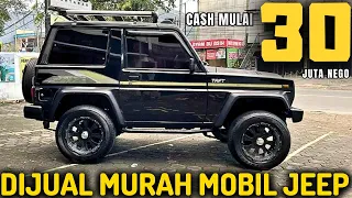 DIJUAL MURAH !!! MOBIL JEEP MULAI 30 JUTAAN NEGO || JUAL MOBIL BEKAS