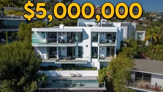 Inside a $5 Million Hollywood Hills Modern Home with Incredible City Views