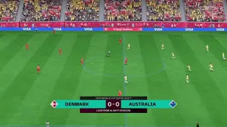 Australia vs Denmark l 2022 FIFA World Cup Qatar l Match Highlights