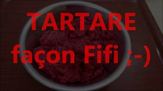 Recette Boucherie Charcuterie Artisanal  - TARTARE façon Fifi