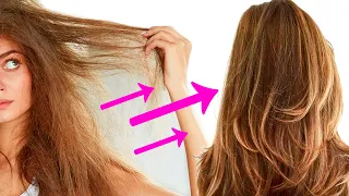 ЛАЙФХАКИ: УХОД ЗА ВОЛОСАМИ + Как отрастить длинные волосы