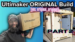 Ultimaker Original Build Part 2 (ITS MADE OF WOOD EDITION) #3dprinting #livestream