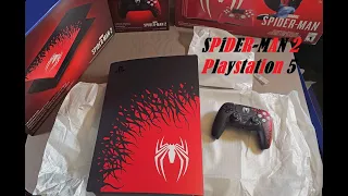PS5 Console Spider man2 Collectors Edition Unboxing