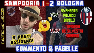 🔴🔵 Sampdoria - BOLOGNA = 1 - 2 // Commento "a caldo", Top&Flop e Pagelle
