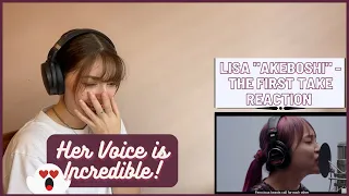 Her Voice is Actually Amazing! | LiSA - "Akeboshi" ft. Yuki Kajiura - The First Take reaction