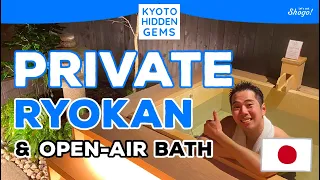 Staying at a Private Ryokan with an Open-air Bath in Kyoto