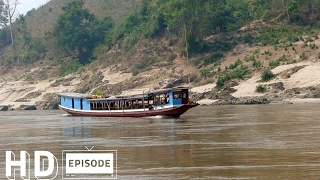 Riverboat Up the Mekong River, Laos Episode 17