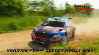 Jos Verstappen in actie tijdens de Sezoensrally 2023