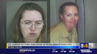 U.S. carries out first execution of female inmate since 1953