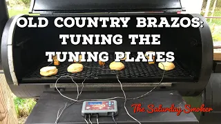 Old Country Brazos: Tuning the tuning plates