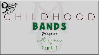 Childhood BANDS Music Playlist w/ Lyrics Part 1 (Boys like Girls, Faber Drive, FM Static)