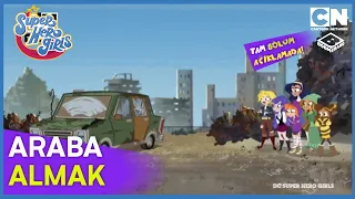 DC Super Hero Girls | Araba | Kısa Sahneler