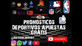 PRONOSTICOS DEPORTIVOS GRATIS ✓ APUESTAS DEPORTIVAS #MLB GRATIS 11 MAYO FUTBOL NBA NHL GRANDES LIGAS