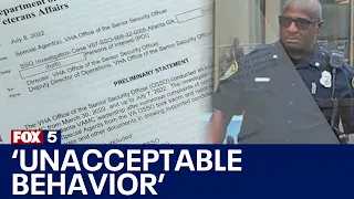 I-Team: 'Unacceptable behavior' prompts VA to suspend top cops at Atlanta Medical Center
