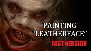 Speedpainting - "Leatherface" (FAST VERSION)