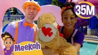 Valentine's Day Special with Blippi & Meekah | Educational Videos for Kids