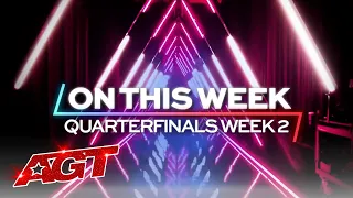 Find Out Who is Performing at The Live Shows Week 2 - America's Got Talent 2021