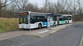 Mercedes Citaro Capacity vertrekt vanaf Ede-Wageningen! - ov spotten