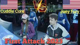 RB_CUDDLE CORE vs JOEY FURY FIRST ATTACK 2023 TWT TEKKEN 7 TOP 8 Lossers
