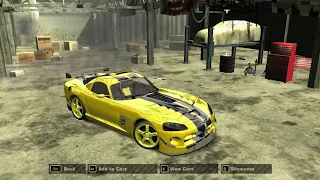 Dodge Viper SRT-10 - Customization JUNKMAN | Need For Speed Most Wanted 2005 | SHOHAN | 4k