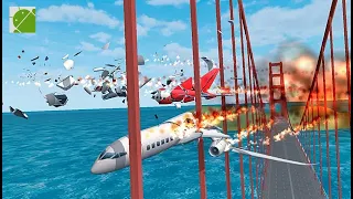 Plane Crash Flight Simulator - Android Gameplay