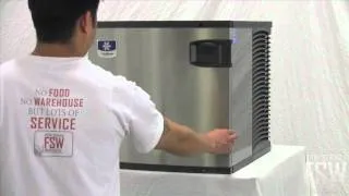 Manitowoc Full Size Cube Ice Machine - Indigo Series Video (ID-0522A)