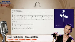 🎙 Enjoy the Silence - Depeche Mode Vocal Backing Track with chords and lyrics