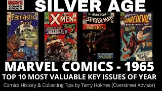 SILVER AGE Marvel Comics 1965 Top 10 Most Valuable key issues comic book investing Inhumans Juggerna