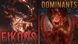 Final Fantasy 16 Eikons and Dominants - Who's Who