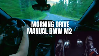 Manual BMW M2 + Beautiful Road