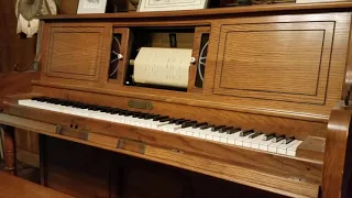 Washington Post March on a Player Piano