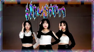 [Mirrored] aespa 에스파 - 도깨비불 Illusion | 3인버전 | 3members | Dance Cover | 커버댄스 | 거울모드