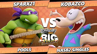 LMBM 2024 - Sparx21 (Donatello) Vs. Kobazco (Rocko) Nickelodeon All-Star Brawl 2 - NASB2