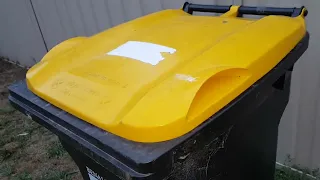 epic recycling bin fail