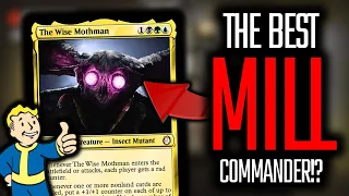 The Wise Mothman = *BEST* Mill Commander? ☢️ | Universes Beyond: Fallout | EDH Magic: The Gathering