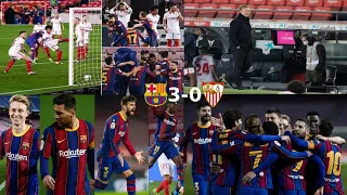 Koeman Masterclass AGAIN😎| ANOTHER Comeback🚨| Pique💪Dembele⚡De Jong🔥Messi🐐| Barcelona vs Sevilla