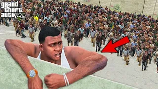 BIGGEST Zombie Attacked IN GTA 5 | I SURVIVAL ZOMBIE APOCALYPSE | Lovely Gaming
